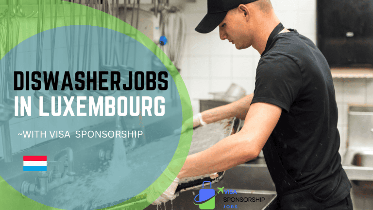 DISHWASHER JOBS IN LUXEMBOURG WITH VISA SPONSORSHIP