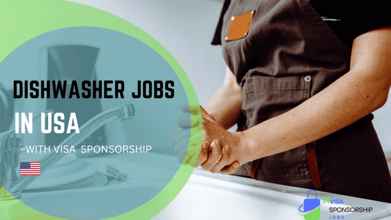 DISHWASHER JOBS IN USA WITH VISA SPONSORSHIP