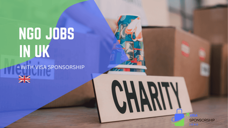 NGO JOBS IN UK WITH VISA SPONSORSHIP