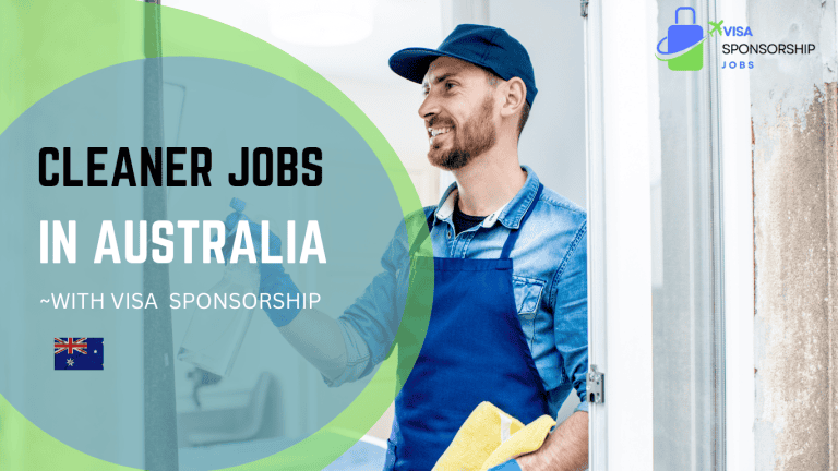 CLEANER JOBS IN AUSTRALIA WITH VISA SPONSORSHIP