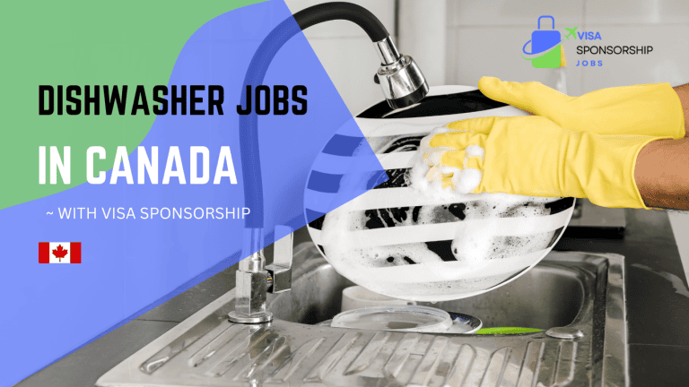 DISHWASHER JOBS IN CANADA WITH VISA SPONSORSHIP