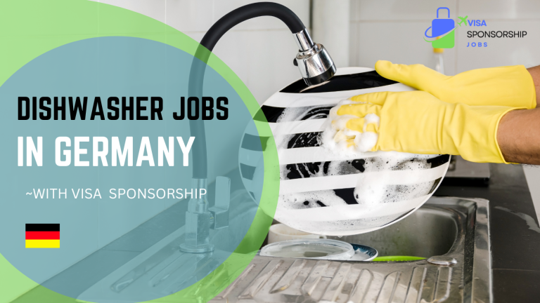 DISHWASHER JOBS IN GERMANY WITH VISA SPONSORSHIP