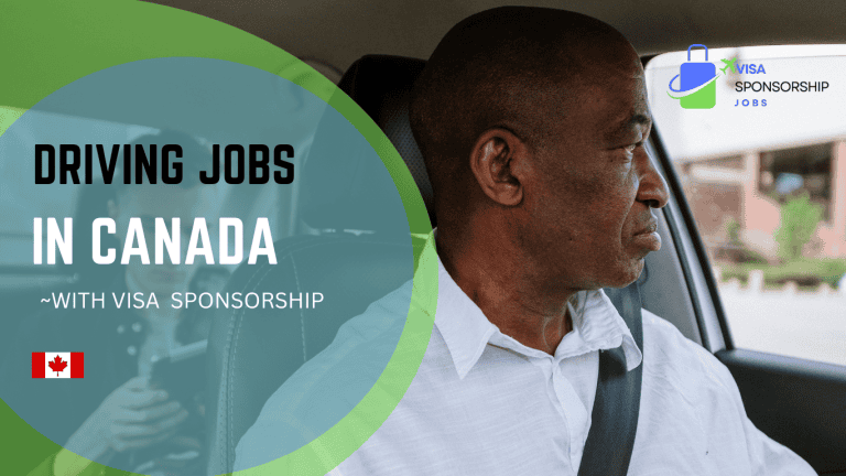 DRIVING JOBS IN CANADA WITH VISA SPONSORSHIP