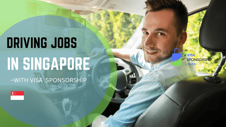 DRIVING JOBS IN SINGAPORE.WITH VISA SPONSORSHIP