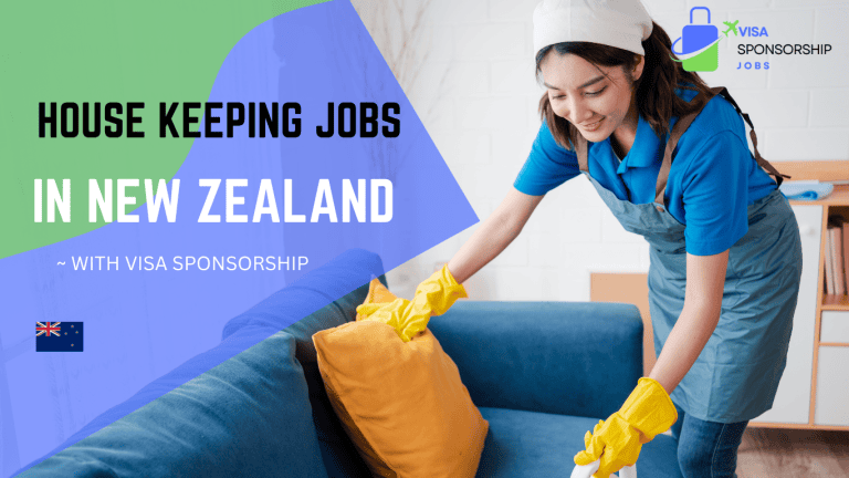HOUSE KEEPING JOBS IN NEW ZEALAND WITH VISA SPONSORSHIP