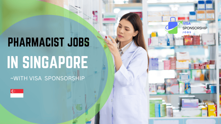 PHARMACIST JOBS IN SINGAPORE.WITH VISA SPONSORSHIP