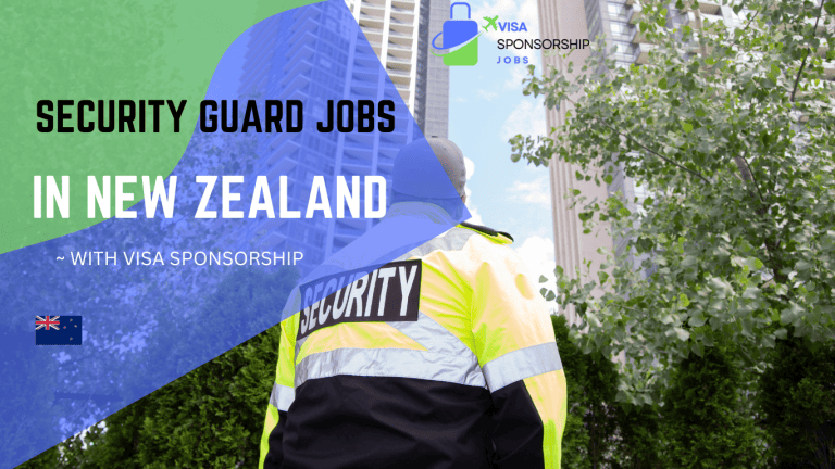 SECURITY GUARD JOBS IN NEW ZEALAND WITH VISA SPONSORSHIP