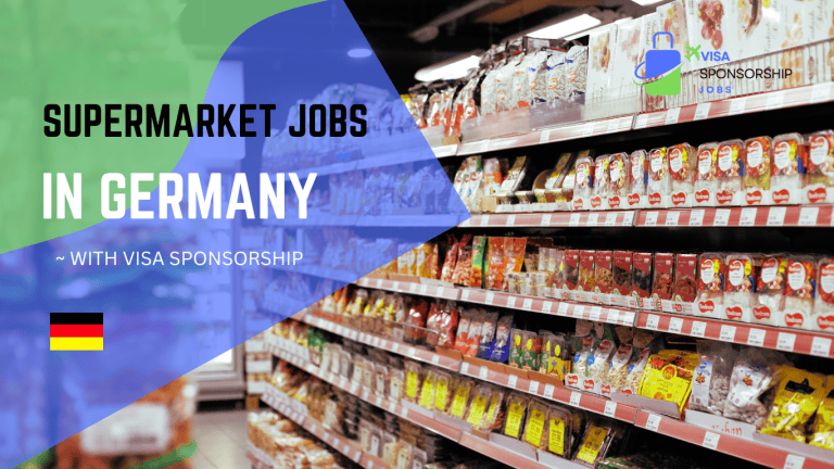 SUPERMARKET JOBS IN GERMANY WITH VISA SPONSORSHIP