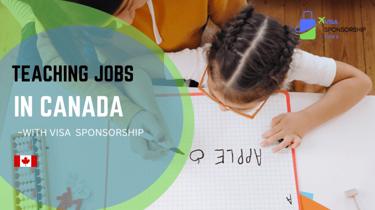 TEACHING JOBS IN CANADA WITH VISA SPONSORSHIP