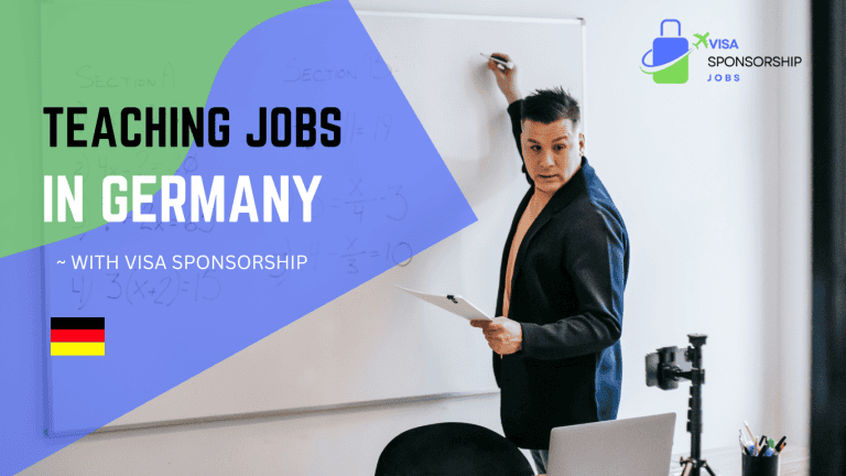 TEACHING JOBS IN GERMANY WITH VISA SPONSORSHIP