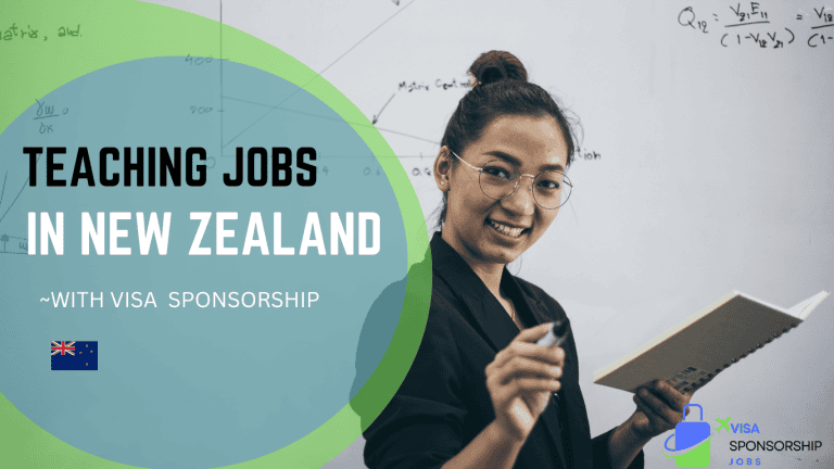 TEACHING JOBS IN NEW ZEALAND WITH VISA SPONSORSHIP