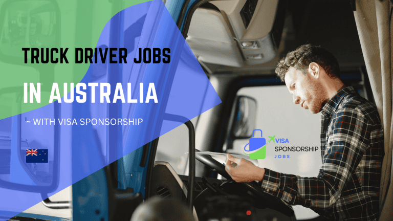 TRUCK DRIVER JOBS IN AUSTRALIA WITH VISA SPONSORSHIP